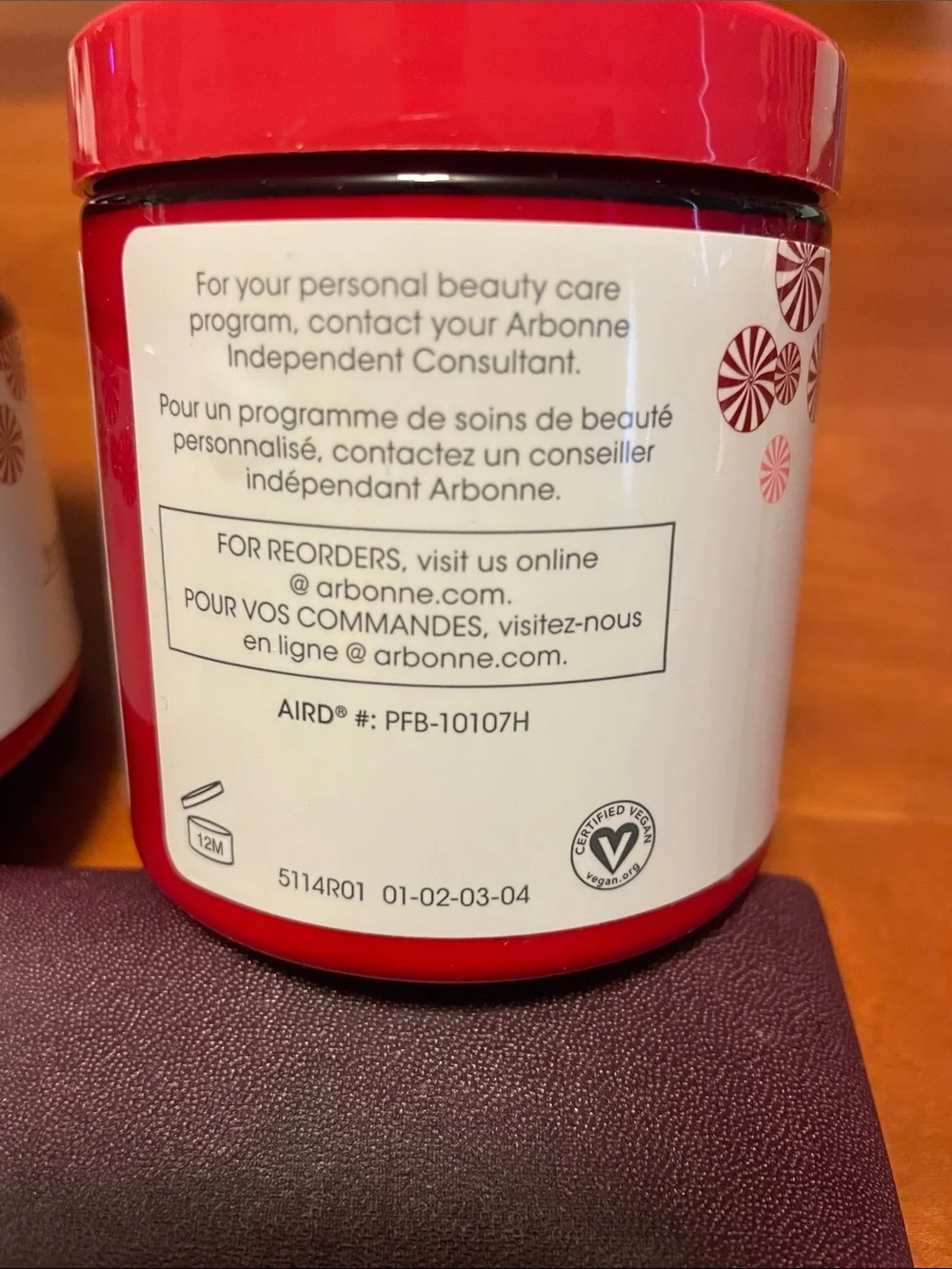 Arbonne Pampermint Foot Scrub & Foot Cream - Never Opened